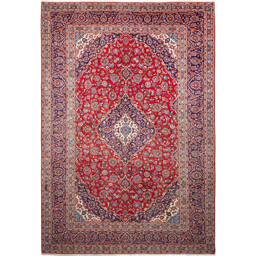 Tappeto Ardakan Persia marrone bianco 247x360