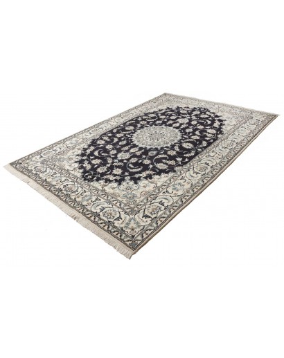 Tappeto Nain Kashmar Persia grigio 196x302