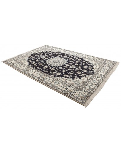 Tappeto Nain Kashmar Persia grigio 196x302