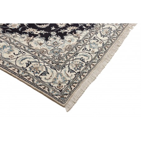 Tappeto Nain Kashmar Persia grigio 196x302