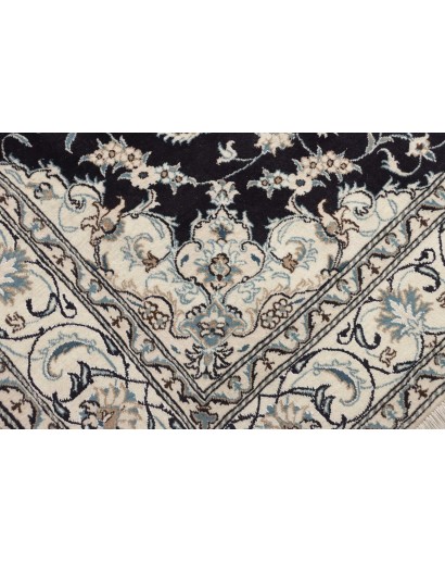Tappeto Nain Kashmar Persia grigio 196x302