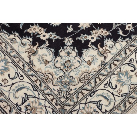 Tappeto Nain Kashmar Persia grigio 196x302