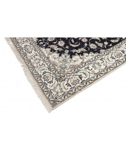 Tappeto Nain Kashmar Persia grigio 196x302