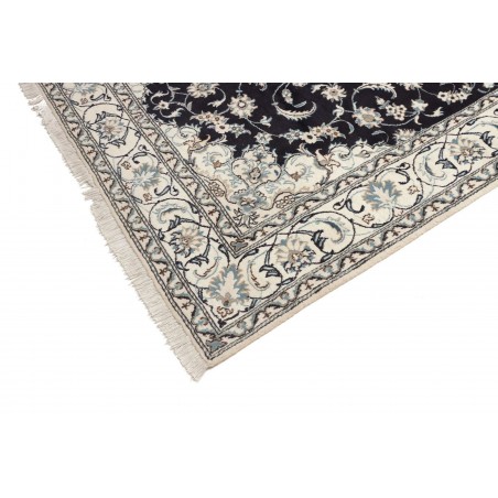Tappeto Nain Kashmar Persia grigio 196x302