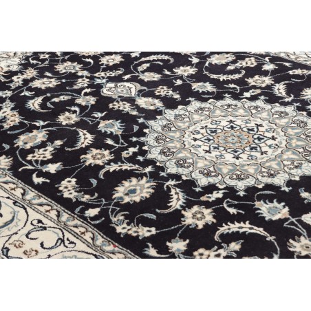 Tappeto Nain Kashmar Persia grigio 196x302