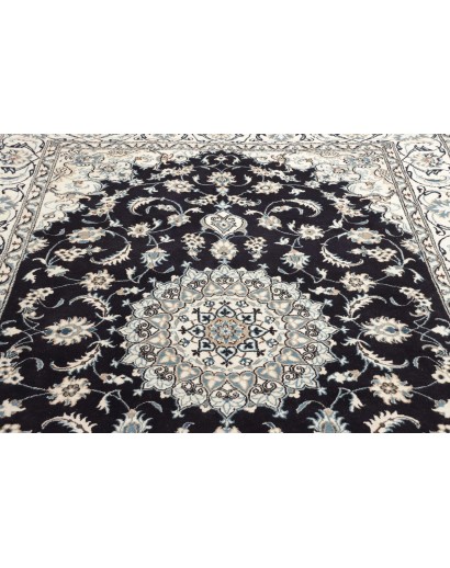 Tappeto Nain Kashmar Persia grigio 196x302