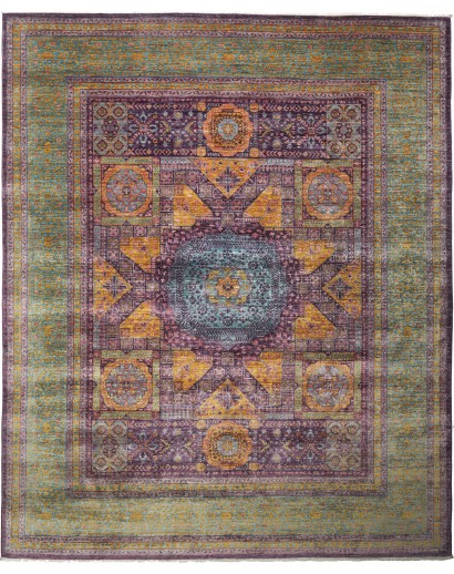 Tappeto Mamlouk Pakistan azzurro 247x300