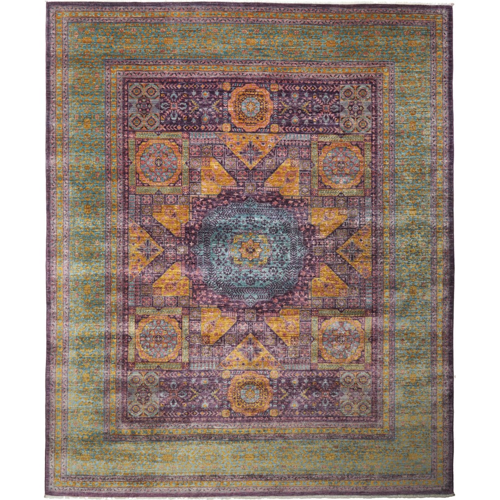 Tappeto Mamlouk Pakistan azzurro 247x300 Tappeto Mamlouk Pakistan azzurro 247x300