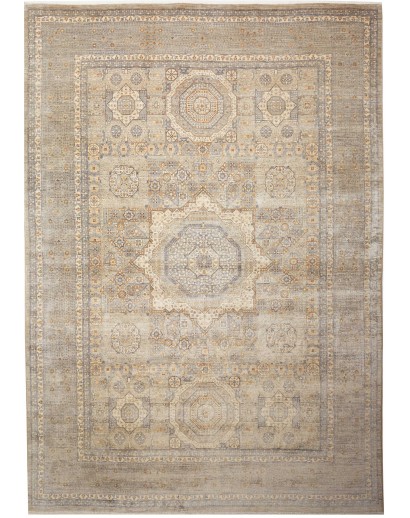 Tappeto Mamlouk Pakistan marrone bianco 242x345