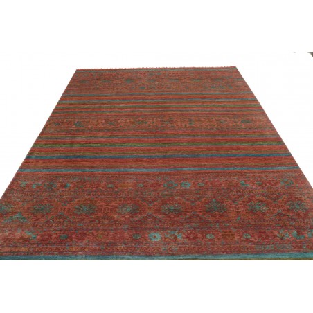 Tappeto Samarkand Pakistan marrone grigio 201x284