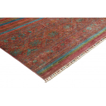 Tappeto Samarkand Pakistan marrone grigio 201x284