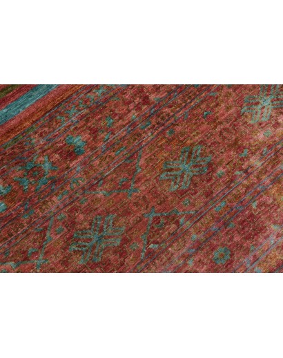 Tappeto Samarkand Pakistan marrone grigio 201x284