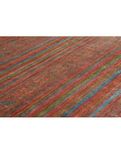 Tappeto Samarkand Pakistan marrone grigio 201x284