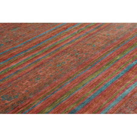 Tappeto Samarkand Pakistan marrone grigio 201x284