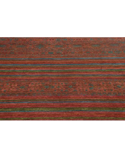 Tappeto Samarkand Pakistan marrone grigio 201x284