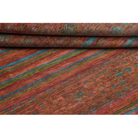 Tappeto Samarkand Pakistan marrone grigio 201x284