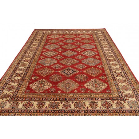 Tappeto Kazak Fine Pakistan rosso giallo 200x296