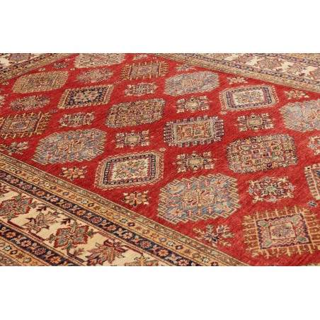 Tappeto Kazak Fine Pakistan rosso giallo 200x296