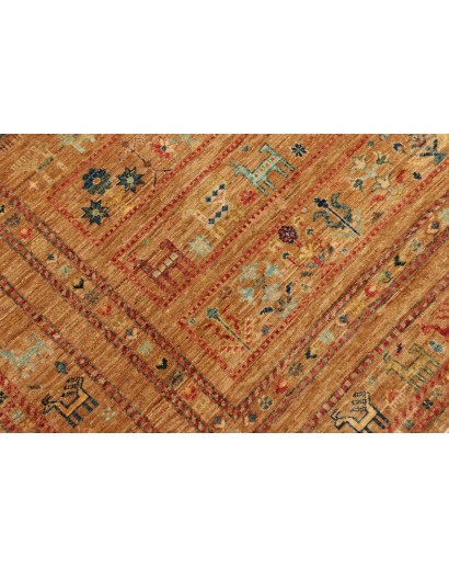 Tappeto Rubin Pakistan arancione marrone 154x198
