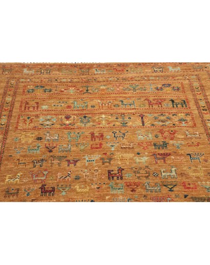 Tappeto Rubin Pakistan arancione marrone 154x198