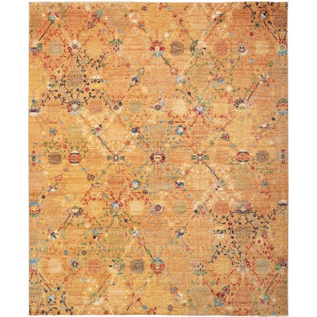 Tappeto Shahi Fine Pakistan arancione marrone 250x304