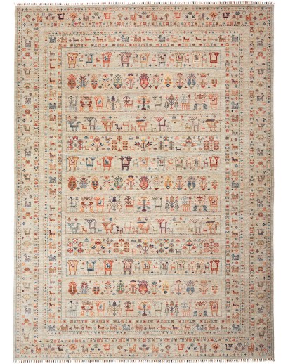 Tappeto Rubin Pakistan beige bianco 249x346