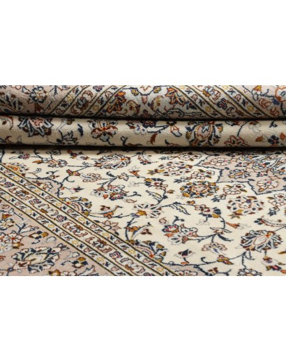 Tappeto Kashan Persia bianco 240x357