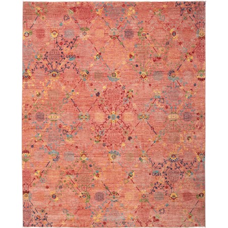 Tappeto Shahi Fine Pakistan arancione rosso 245x306