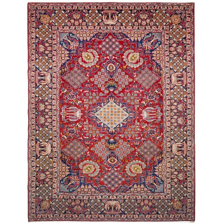 Tappeto Nadjafabad Persia marrone grigio 298x403