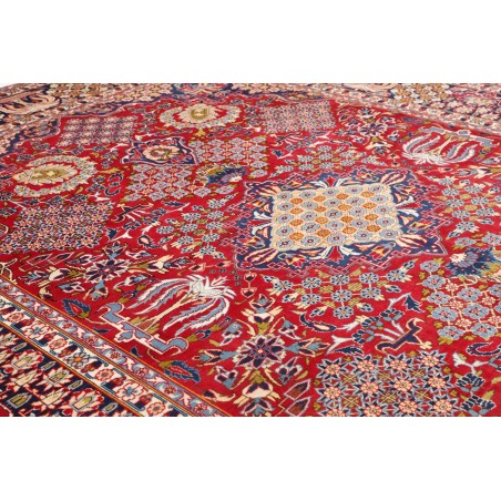 Tappeto Nadjafabad Persia marrone grigio 298x403