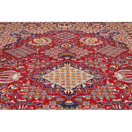 Tappeto Nadjafabad Persia marrone grigio 298x403