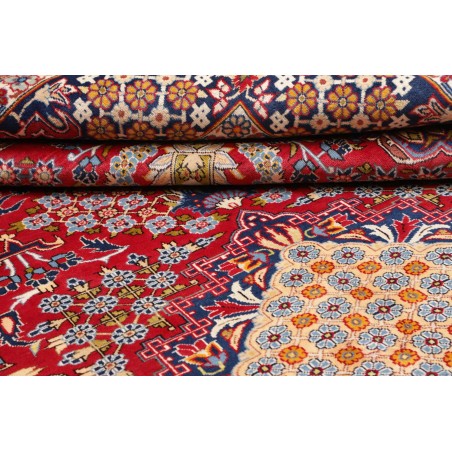 Tappeto Nadjafabad Persia marrone grigio 298x403