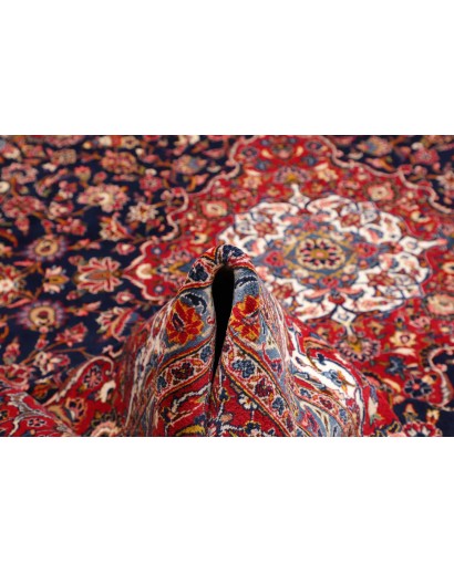 Tappeto Kashan Persia marrone arancione 302x408