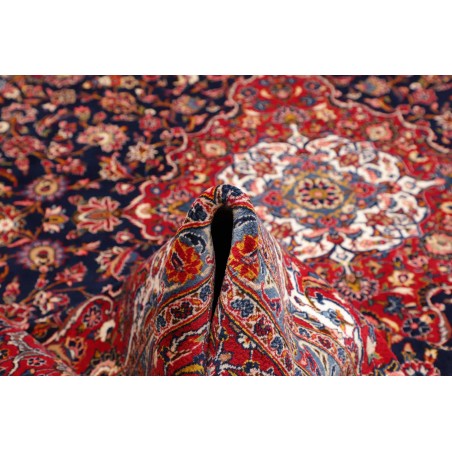 Tappeto Kashan Persia marrone arancione 302x408