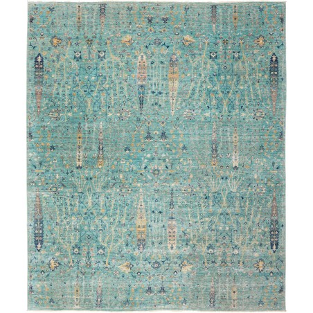 Tappeto Shahi Fine Pakistan verde grigio 243x293