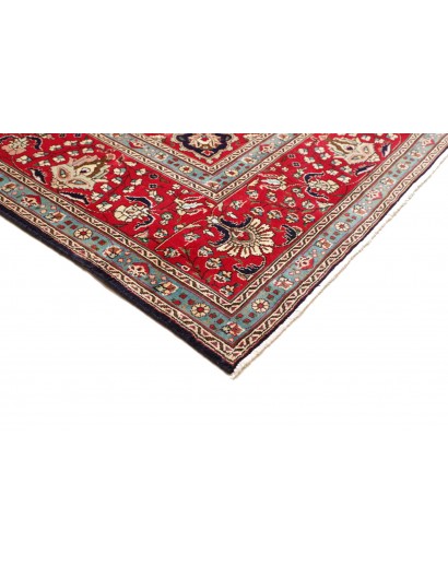 Tappeto Tabriz Persia marrone bianco 304x394