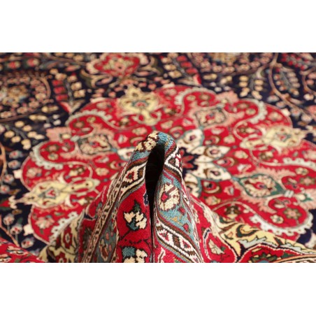 Tappeto Tabriz Persia marrone bianco 304x394