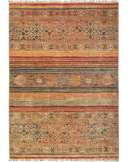 Tappeto Rubin Pakistan arancione marrone 148x208
