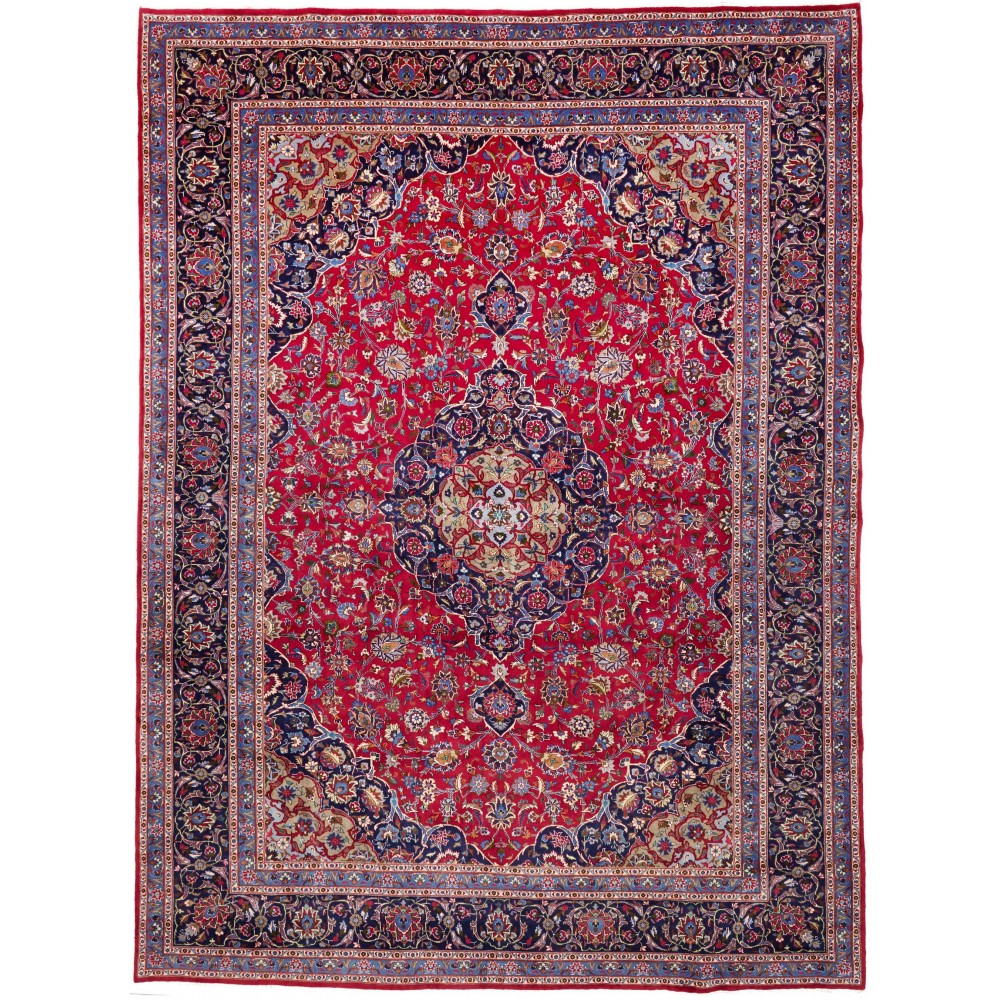 Tappeto Kashmar Persia marrone grigio 295x397