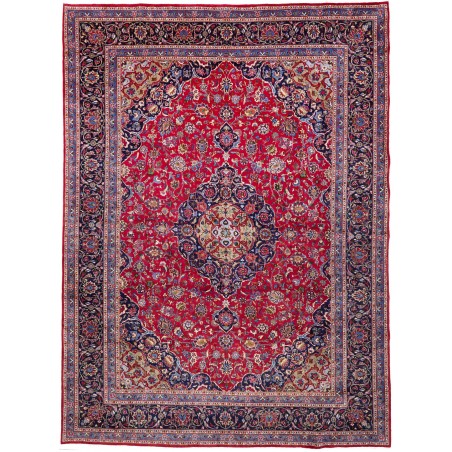 Tappeto Kashmar Persia marrone grigio 295x397