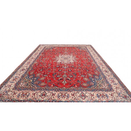 Tappeto Sarough Persia beige marrone 278x370