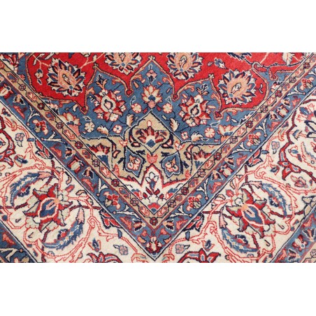 Tappeto Sarough Persia beige marrone 278x370