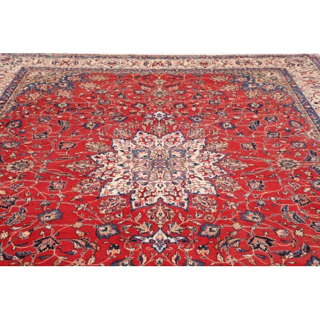 Tappeto Sarough Persia beige marrone 278x370