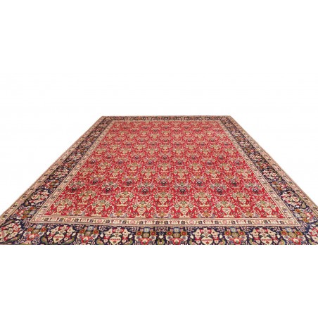 Tappeto Tabriz Persia marrone 303x385