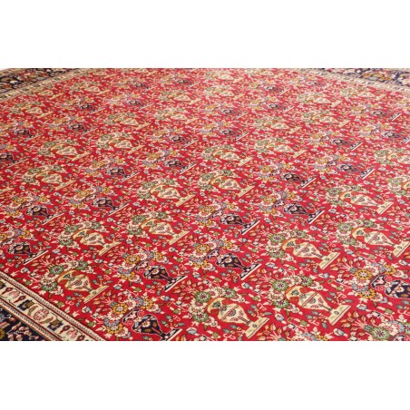 Tappeto Tabriz Persia marrone 303x385