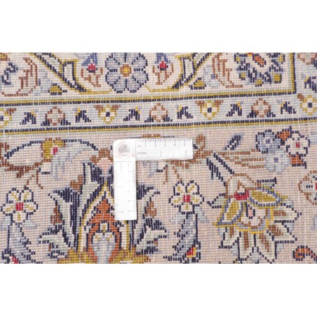 Tappeto Kashan Persia bianco marrone 256x346