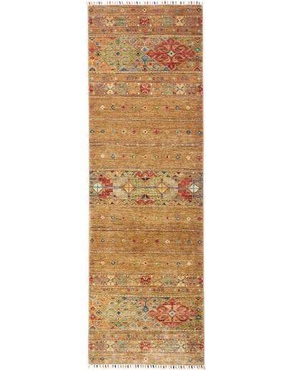 Tappeto Rubin Pakistan arancione grigio 81x252