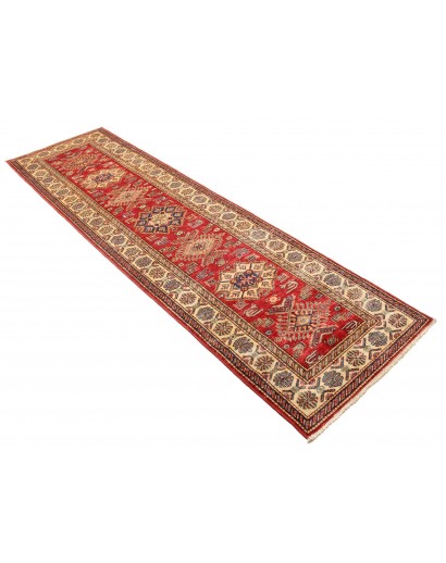 Tappeto Kazak Fine Pakistan rosso grigio 80x290