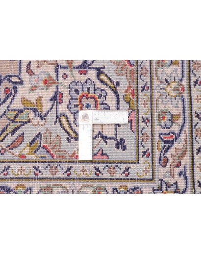 Tappeto Kashan Persia beige bianco 300x405