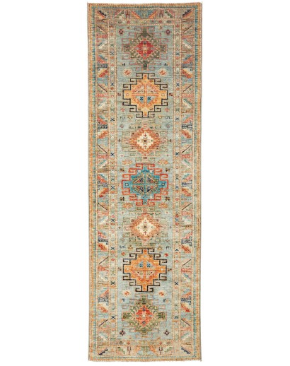 Tappeto Kazak Fine Pakistan marrone 79x255